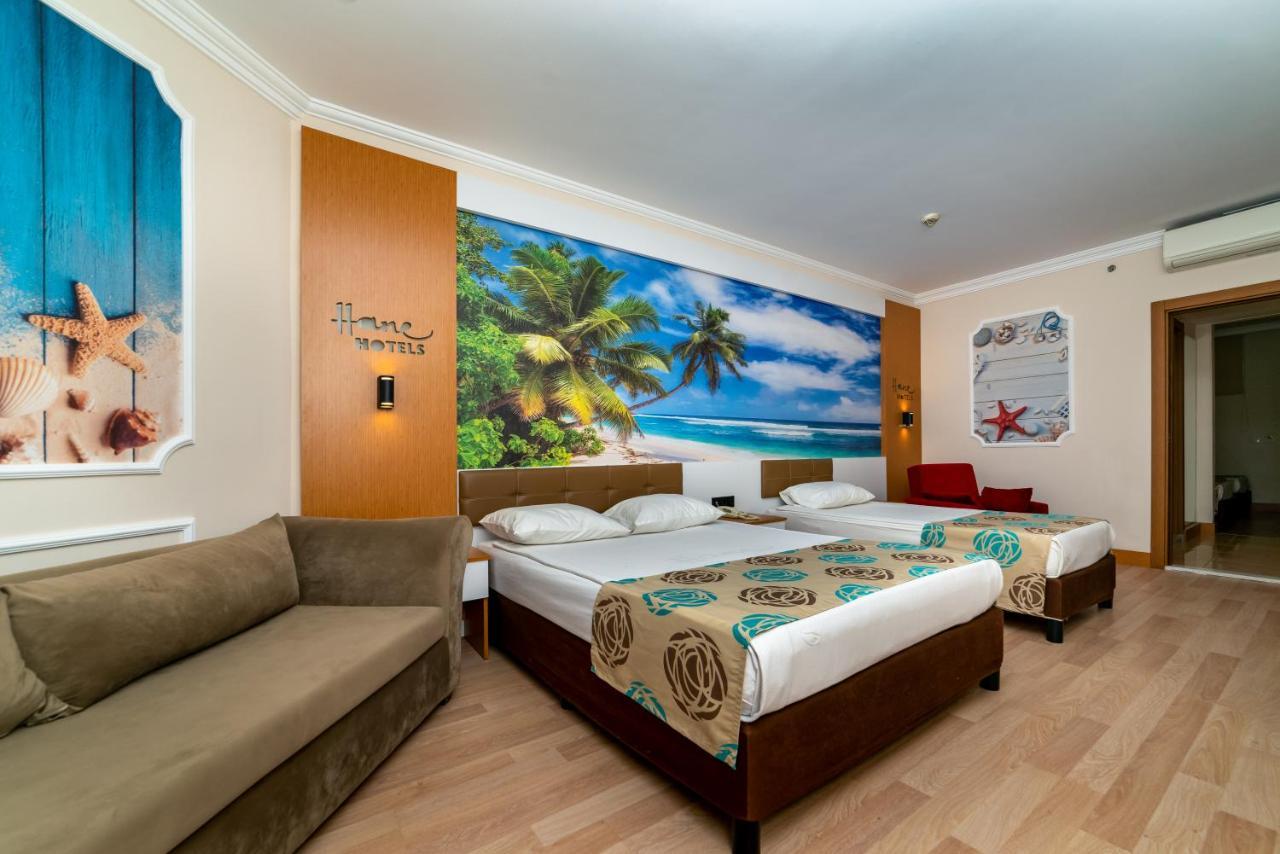 Primasol Hane Family Resort Hotel Side Exterior foto